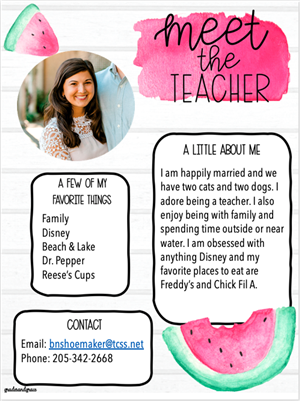 Meet the Teacher 